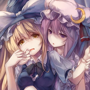 【帕秋莉·诺蕾姬】二次元头像女生呆萌