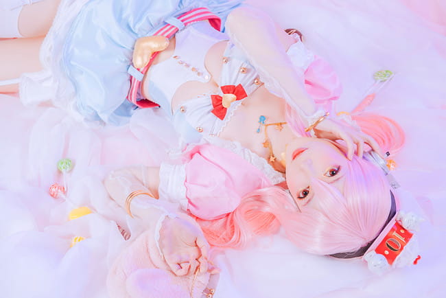 超级索尼子 生日派对 cosplay