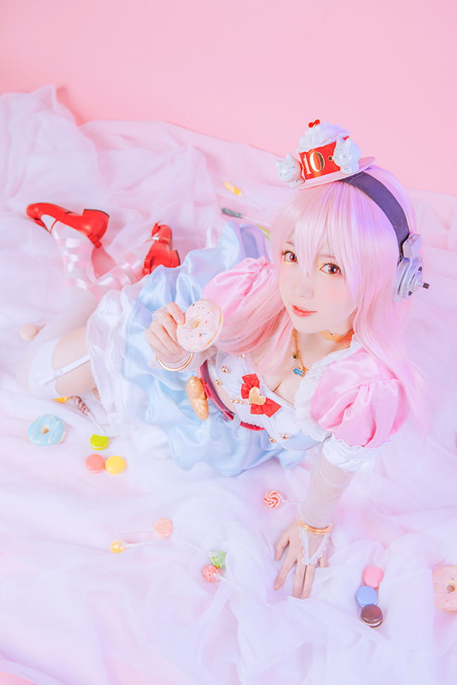 超级索尼子 生日派对 cosplay