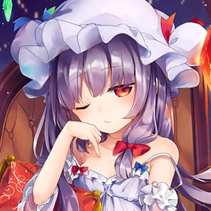 【帕秋莉·诺蕾姬】二次元头像女生呆萌