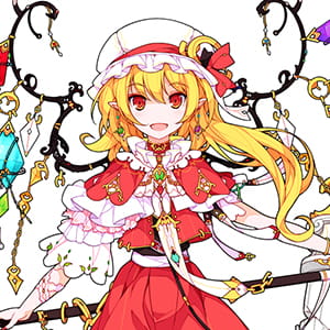 【芙兰朵露·斯卡雷特】二次元头像女生呆萌