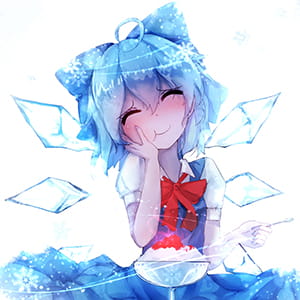 【琪露诺】二次元头像女生呆萌