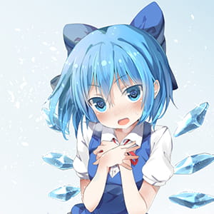 【琪露诺】二次元头像女生呆萌