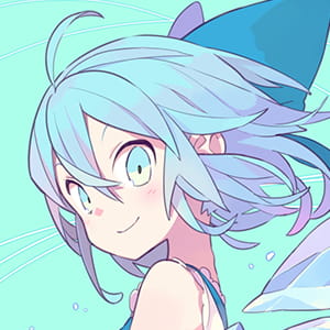 【琪露诺】二次元头像女生呆萌