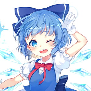 【琪露诺】二次元头像女生呆萌