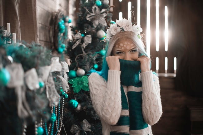 新年快乐 新年少女写真图集