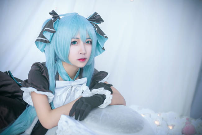 初音未来 Miku 也想听你对我说声生日快乐 cosplay