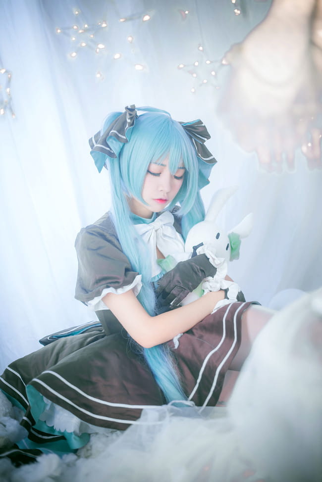 初音未来 Miku 也想听你对我说声生日快乐 cosplay