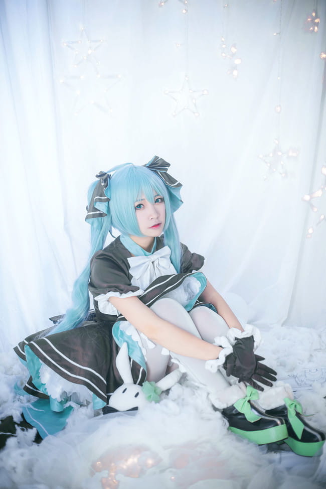 初音未来 Miku 也想听你对我说声生日快乐 cosplay
