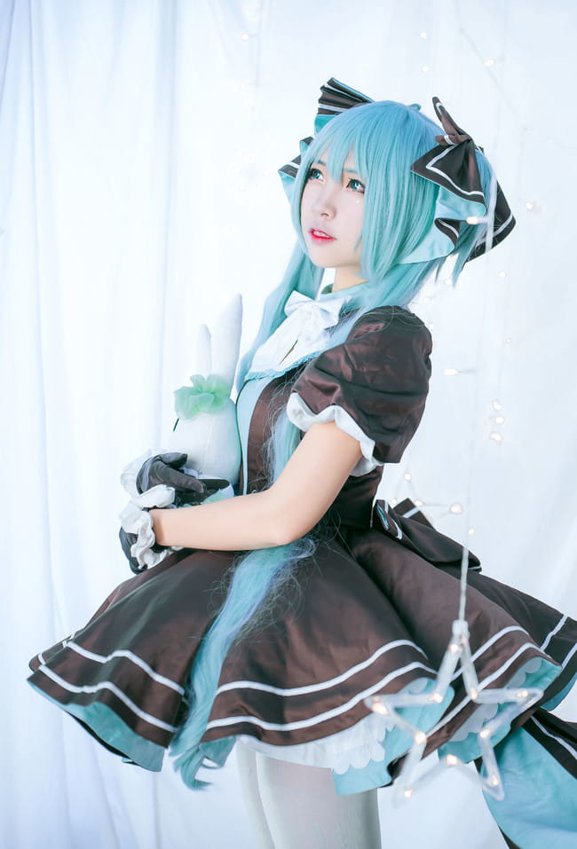 初音未来 Miku 也想听你对我说声生日快乐 cosplay