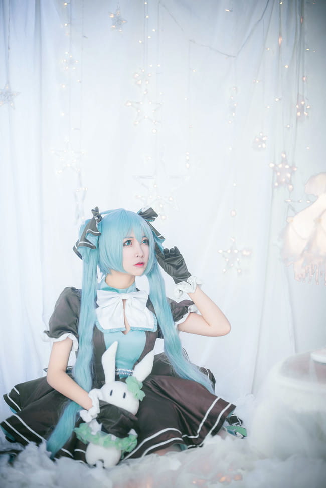 初音未来 Miku 也想听你对我说声生日快乐 cosplay