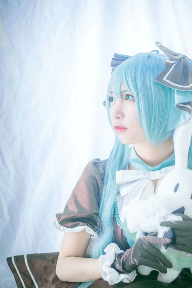 初音未来 Miku 也想听你对我说声生日快乐 cosplay