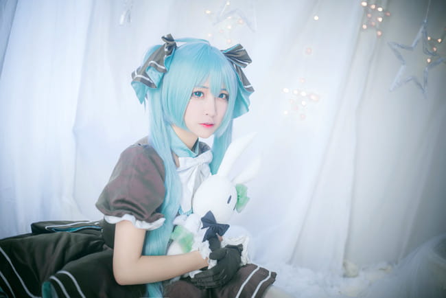 初音未来 Miku 也想听你对我说声生日快乐 cosplay