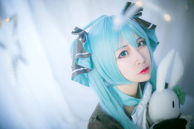 初音未来 Miku 也想听你对我说声生日快乐 cosplay