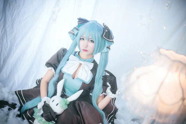 初音未来 Miku 也想听你对我说声生日快乐 cosplay