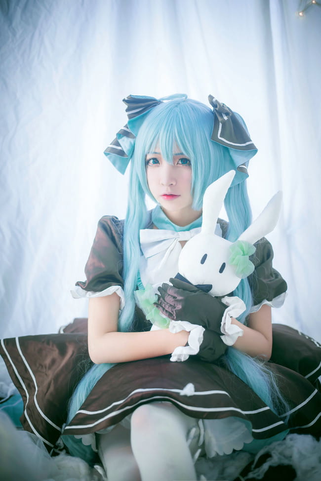 初音未来 Miku 也想听你对我说声生日快乐 cosplay