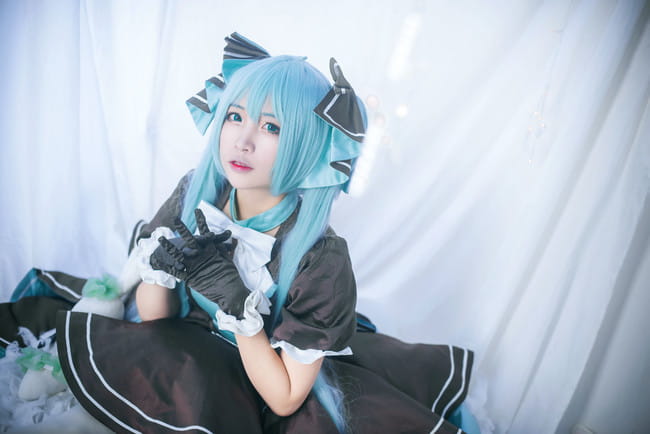 初音未来 Miku 也想听你对我说声生日快乐 cosplay