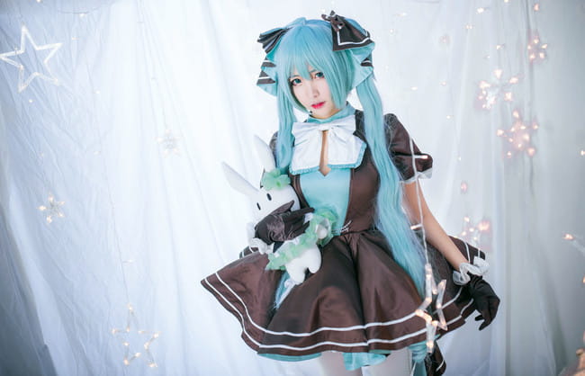 初音未来 Miku 也想听你对我说声生日快乐 cosplay