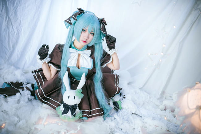 初音未来 Miku 也想听你对我说声生日快乐 cosplay