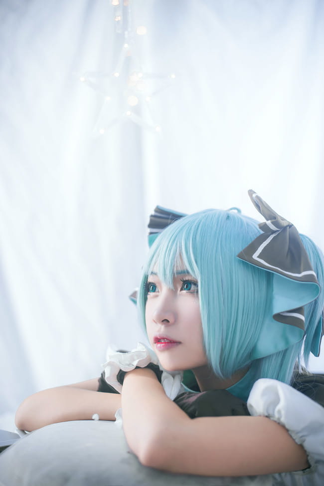 初音未来 Miku 也想听你对我说声生日快乐 cosplay