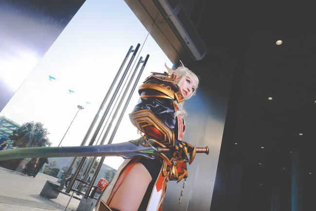 WOW 魔兽世界 血骑士莉亚德琳 cosplay