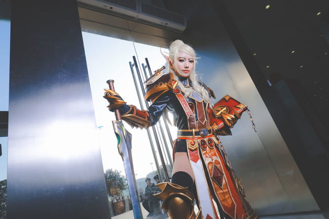 WOW 魔兽世界 血骑士莉亚德琳 cosplay