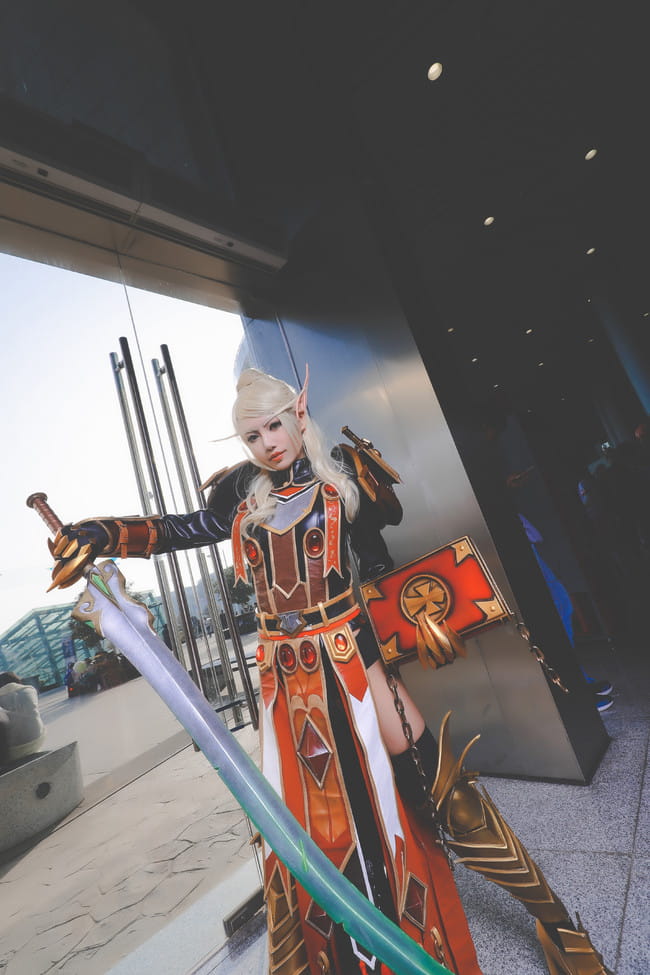 WOW 魔兽世界 血骑士莉亚德琳 cosplay