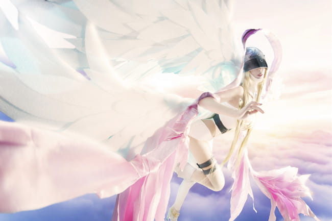 数码宝贝 天女兽cosplay图片(1)