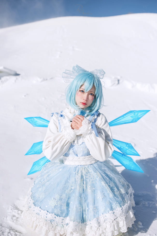 东方Project 琪露诺 cosplay图片