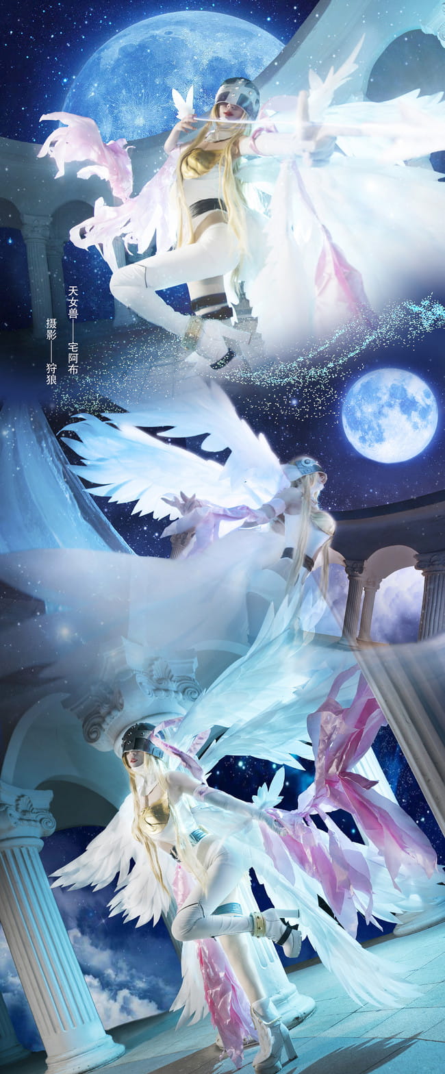 数码宝贝 天女兽cosplay图片(1)