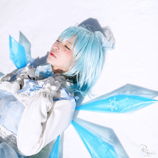 东方Project 琪露诺 cosplay图片