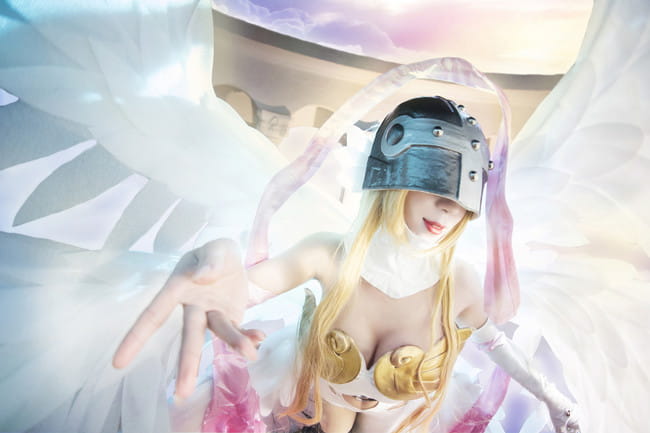 数码宝贝 天女兽cosplay图片(1)
