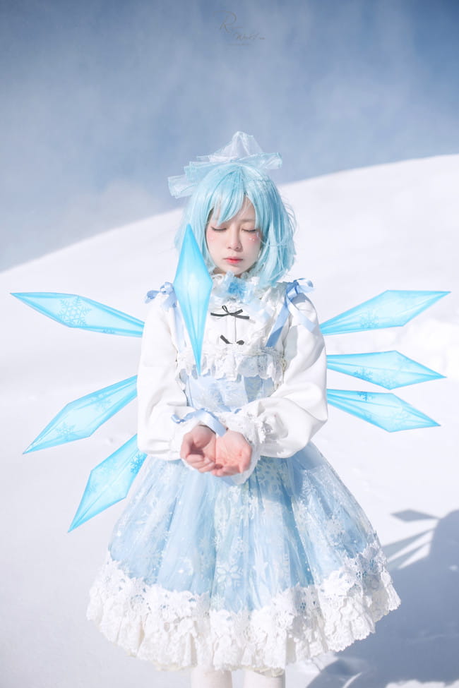 东方Project 琪露诺 cosplay图片