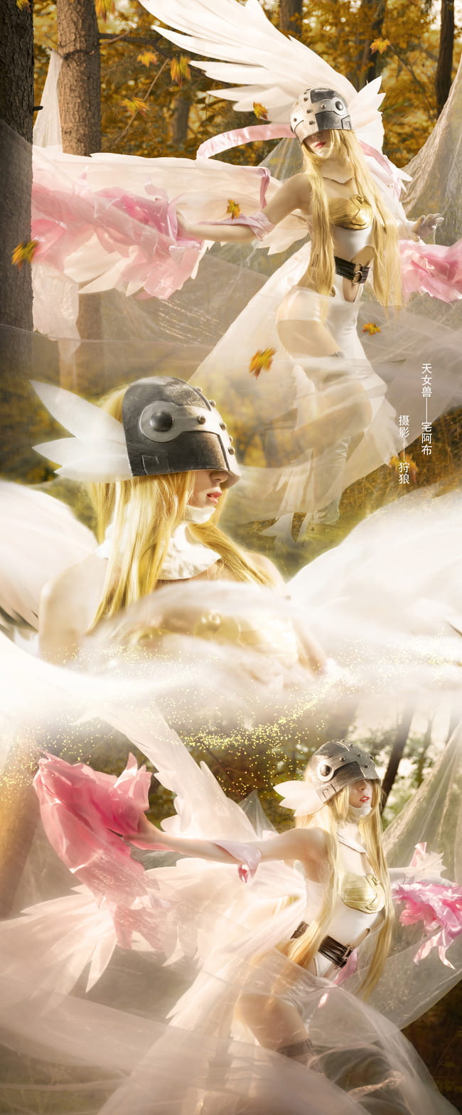 数码宝贝 天女兽cosplay图片(1)