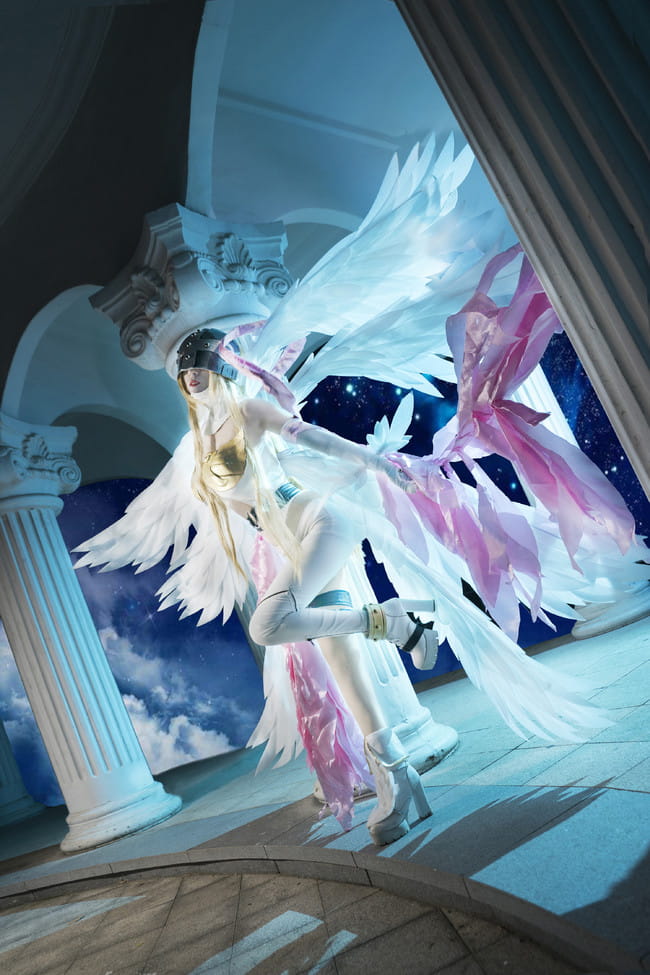数码宝贝 天女兽cosplay图片(1)