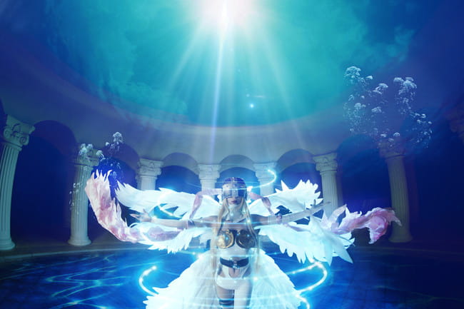 数码宝贝 天女兽cosplay图片(1)