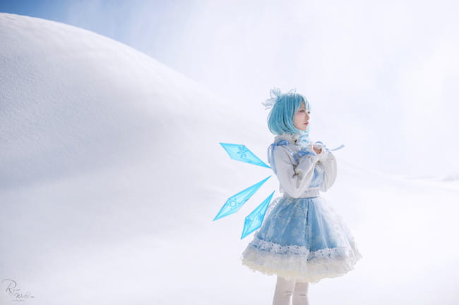 东方Project 琪露诺 cosplay图片