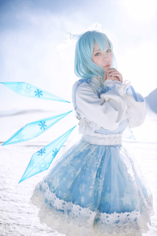 东方Project 琪露诺 cosplay图片