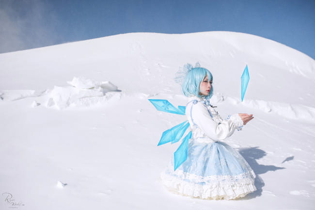 东方Project 琪露诺 cosplay图片