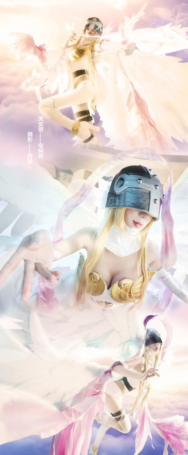 数码宝贝 天女兽cosplay图片(1)