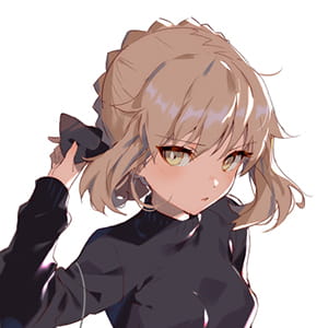 如果真的有人需要堕入地狱 二次元头像女生呆萌