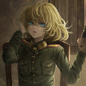 【幼女战记】二次元头像女生呆萌