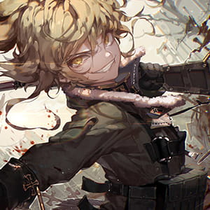 【幼女战记】二次元头像女生呆萌