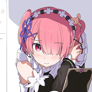 继续前进 更加前进 凡事都要尝试看看呢 二次元头像女生呆萌