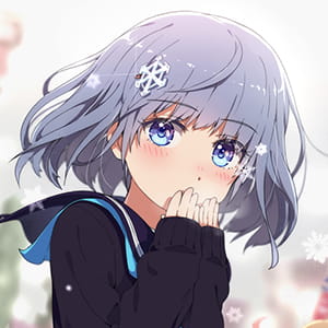 爱一辈子也好 恨一辈子也好 终究要让你记我一辈子 二次元头像女生呆萌