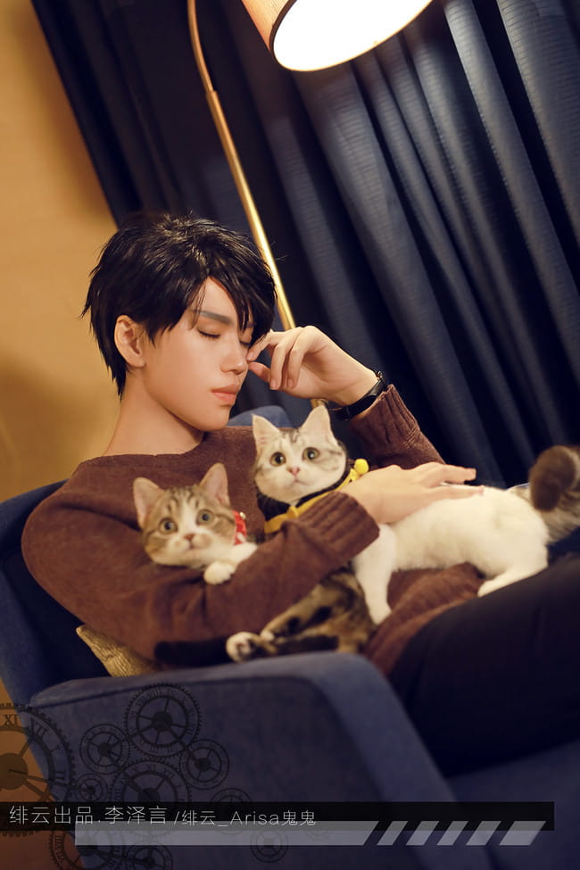 恋与制作人 你的时间属于我 李言泽cosplay