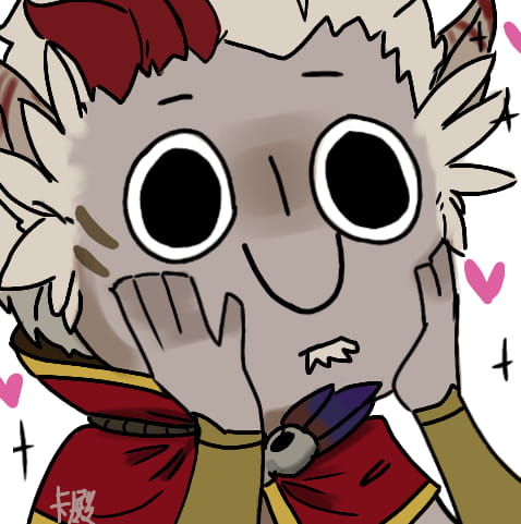 卡殿 和善的眼神 表情包下载