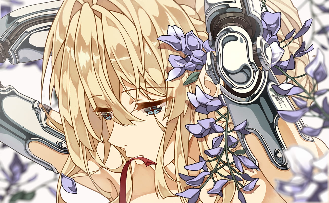 《紫罗兰永恒花园》萌化手机主题