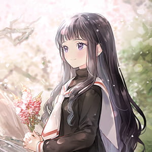 【大道寺知世】二次元头像女生呆萌