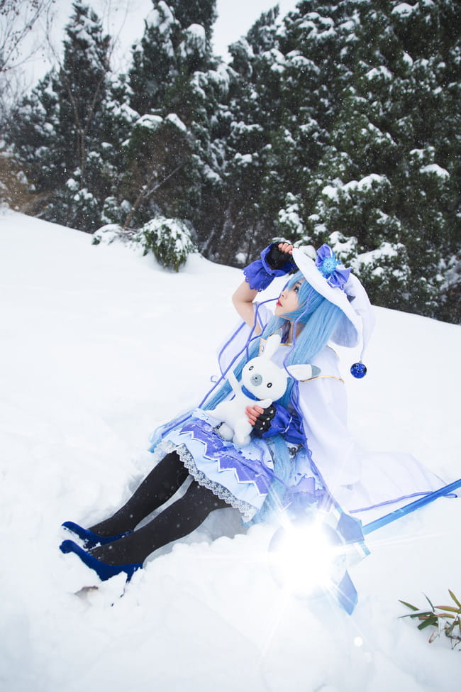 初音未来 魔法少女雪初音 cosplay